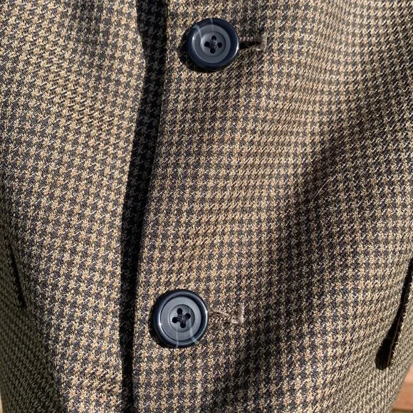 Oscar de la Renta tweed wool blazer 39R